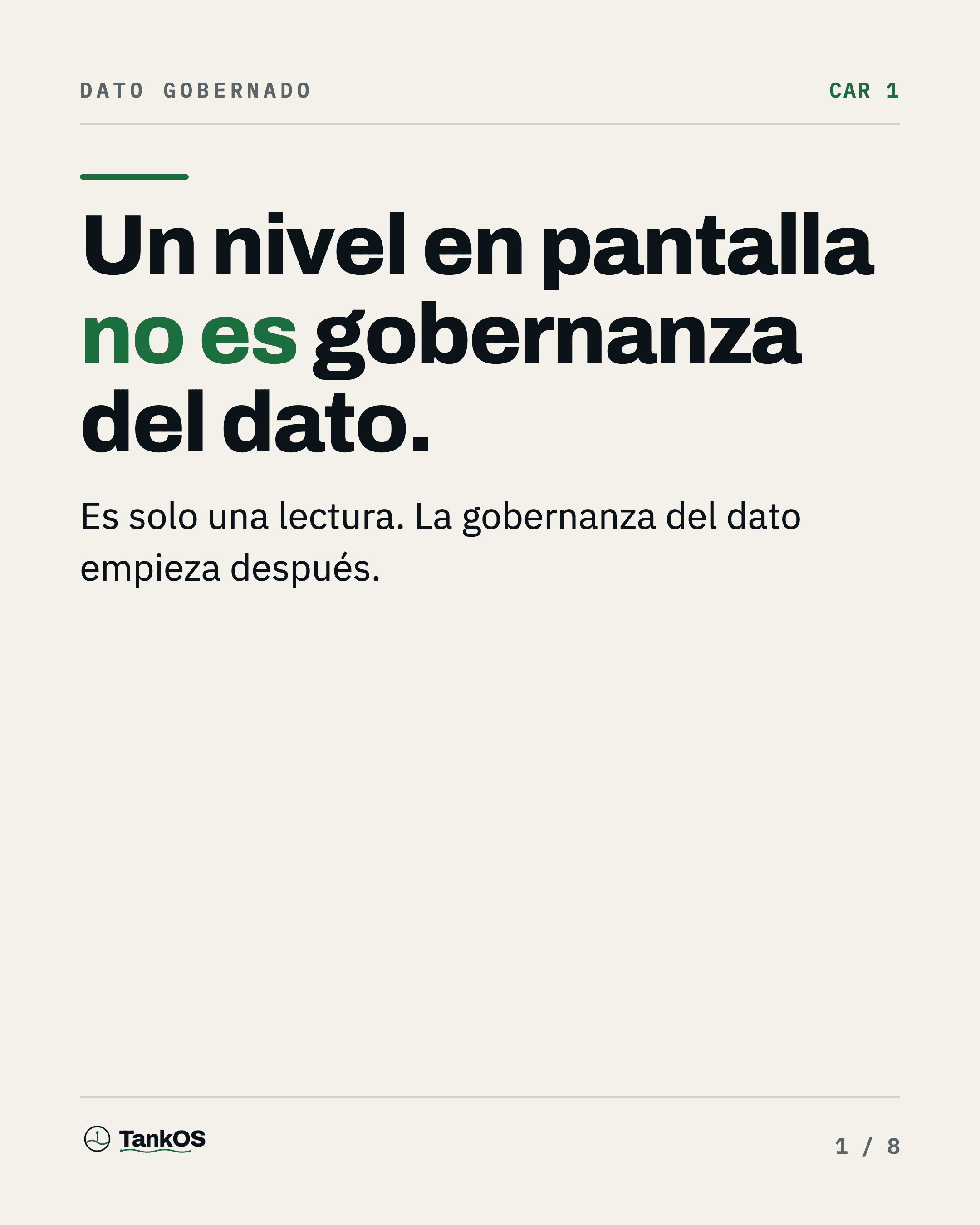 Del sensor al reporte fiscal